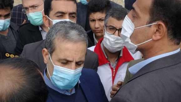بازدید استاندار بوشهر از روند امدادرسانی به متاثران از سیل و آبگرفتگی در استان